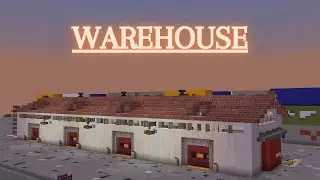 Minecraft: How to build a Warehouse in Minecraft | Minecraft Warehouse Tutorial