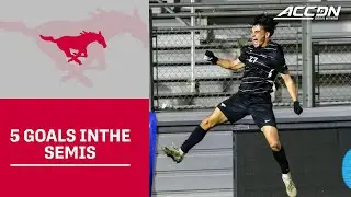 SMU Pours In 5 Goals To Reach ACC Championship Game