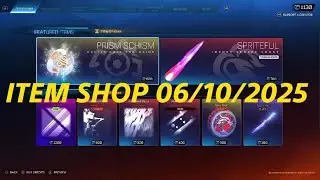 Rocket League item shop today 06/10/2025 - BLACK LIGHTNING & STARTRACK NOIRE & CRIMSON DIRE WOLF