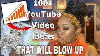 100+ YOUTUBE VIDEO IDEAS THAT WILL GO VIRAL AND GROW YOUR CHANNEL IN 2020!! (TRENDY  VIDEO IDEAS**)