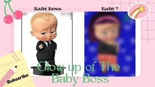 The Boss Baby😎 || Baby Boss Glow Up Art || WC Sommu #thebossbaby