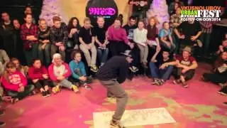 #39 Final Hip Hop 1x1 Vkusnolubov Urban Fest 2014 (Single camera)