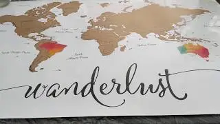 Scratch Off Map by Wander And Explore- Honest Review by Customer
