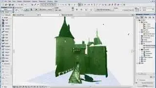 Scaling the Point Cloud Object in ARCHICAD