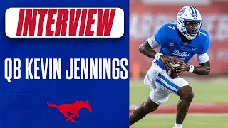 SMU QB Kevin Jennings talks relationship with Johnny Brewer, performance against Stanford