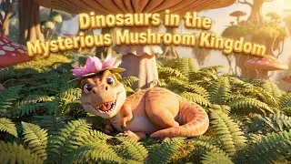 Dinosaurs in the Mysterious Mushroom Kingdom  |3D Dinosaur Adventure | Dinosaur World