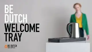 Be Dutch - Hotel Welcome Tray Set Essence 1L | 360 degrees rotatable | Strix controlled kettle