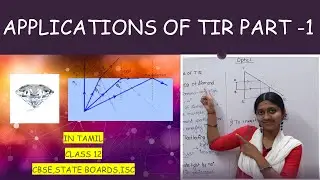 Applications Of Total Internal Reflection| In Tamil| Diamond & Prisms| Class 12| Optics|