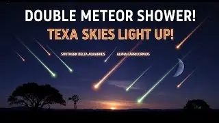 Texas Skies Explode: Double Meteor Shower Guide for 2025!