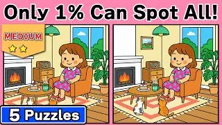 【MEDIUM】A True Attention Test &ndash; Spot the Difference from Beginning to End #127
