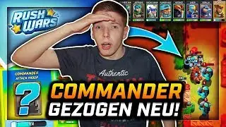 🤩NEUEN COMMANDER AUS KISTE GEZOGEN! | Schaffen wir 3.000 Troph&auml;en? | Rush Wars Deutsch