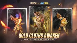 MLBB X Saint Seiya Collab | Gold Saints Skins | Mobile Legends: Bang Bang