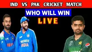 India vs Pakistan LIVE Match 🏏 | Virat&ndash;Rohit vs Babar | Who Will Win?