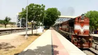 Loharu junction  to Howrah high speed train crossing