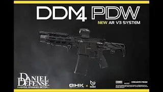 GHK DD M4 PDW V3 GBB 官方測試影片 (無彈射擊) iGun Airsoft 【GHK M4 GBB 卡賓 airsoft 瓦斯槍 】