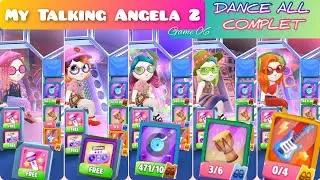 My Talking Angela 2 Dance ALL COMPLETE