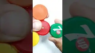 How to make spinner with bottle cap  How to make spinner #shorts #diy #spinner #trending