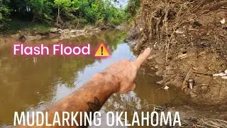 Flash Flood Treasure Hunt! Mudlarking in Oklahoma After the Storm