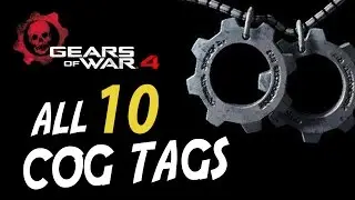 Gears of War 4 - ALL 10 COG Tag Locations (Remember the Fallen Achievement) Finding the Cog Tags