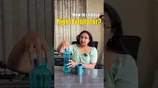 How To Choose Right Exfoliator For Face | Exfoliator For Oily Skin, Dry Skin & Acne Skin #shorts