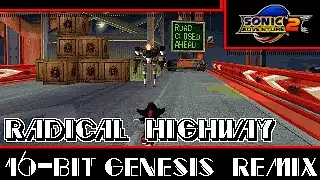 [16-Bit;Genesis]Vengeance is Mine (Radical Highway) - Sonic Adventure 2 (COMMISSION)