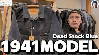 【ウエアハウス】1941年頃に制作されたリーバイスのジージャンを再現したデッドストックブルーの登場です!!【Lot 2001XX(2000XX) 1941 MODEL】