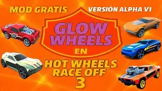 ¡Los GLOW WHEELS🛞 en HOT WHEELS RACE OFF⚡🛻! - EP 3