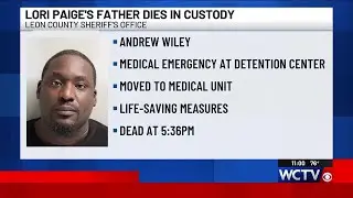 LCSO: Father of Lori Paige declared dead after &lsquo;medical emergency&rsquo; at jail Thursday evening