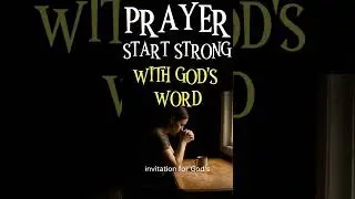 Start Strong with God&rsquo;s Word @PrayersontheGo2025 #prayer #faith #blessings #spiritualgrowth #shorts