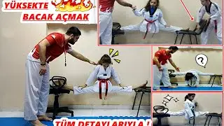 HAVADA BACAK AÇARKEN DİKKAT EDİLMESİ GEREKENLER - #Şpagat & #Kartal #Taekwondo