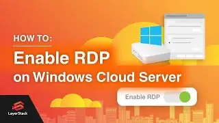 How to enable Remote Desktop Protocol (RDP) on Windows Cloud Servers through graphical interface