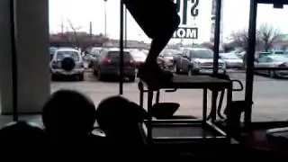 Dan Metzger gets up