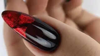 how to do almond shaped nails with polygel