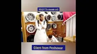 SOLD Vossen cv3 | Client from Peshawar | Wheels by Evernew Traders Lahore | reborn rim |honda alloys