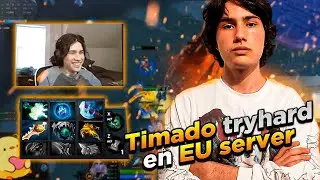TIMADO luchando en EUROPA (9 items vs MegaCreeps)