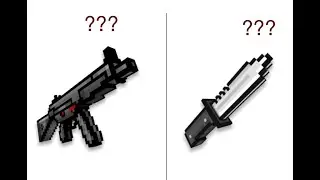 Ranking All The Default Weapons In Pixel Gun 3D!!
