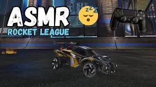 ASMR Rocket League Competitive 1s 😴| Space Station Gaming Decal🤩| Controller Sounds & Whispering