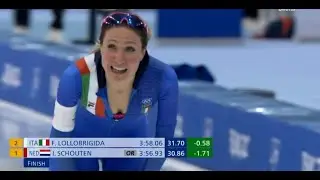 Francesca Lollobrigida Argento Pattinaggio 3000 m femminile Pechino 2022