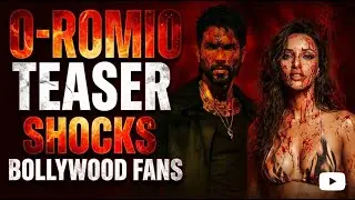 O-Romio Teaser Movie | Shahid Kapoor New Film | Triptii Dimri, Nana Patekar | Teaser Breakdown