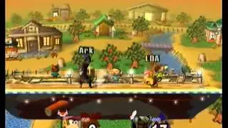 Diddy Kong (LinksDarkArrows) - Link (KraDeNine) [Wi-Fi Battle]