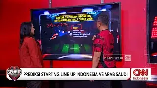 Prediksi Starting Line Up Indonesia vs Arab Saudi
