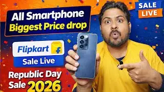 Flipkart Republic Day Sale 2026 Live 🔴 All smartphone biggest Price drop, iphone 17,iphone16