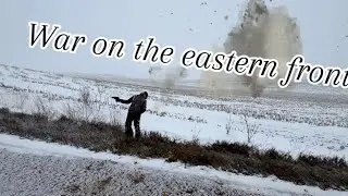 War on the eastern front ￼
