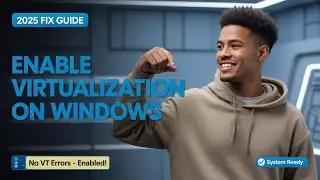 Enable Virtualization on Windows 10/11 (2025) | Fix Virtualization Disabled Error in BlueStacks 5