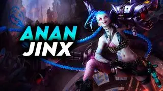 [安安的金克丝] Anan Jinx vs Lucian - KR Emerald