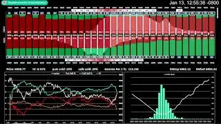 SPX Options Premium / Volume Profile - 1/13/26