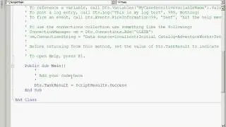 MSBI - SSIS - How To Capture Return Values From Stored Procedures - Part-104
