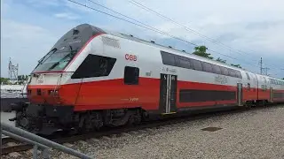 Cityjet Doppelstockwagen mit &Ouml;BB 1016  4K