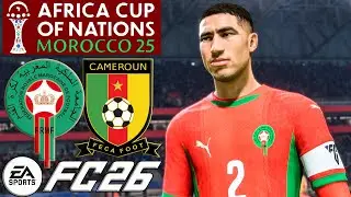 Maroc vs Cameroun | CAN 2025 Maroc | 09 janvier 2026 | FC 26