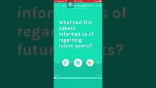 Tim Caboni announces news about some upcoming sports seasons.